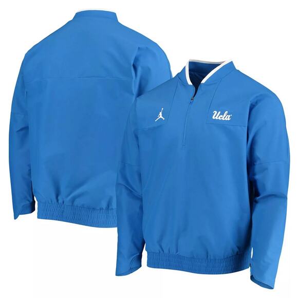 Jordan Other - Jordan Blue UCLA Bruins Coach Half-Zip 1/2 Zip Jacket Pullover Size XXL 2XL